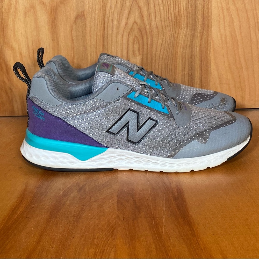 Womens 7 New Balance Fresh Foam 1080 V11 Athletic Shoes Grey Purple TSS0040